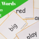 Sight Words Lesson K 1st Grade