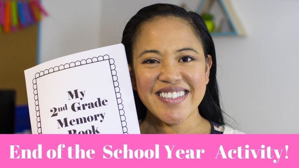 End of the Year Memory Book Kindergarten and First grade