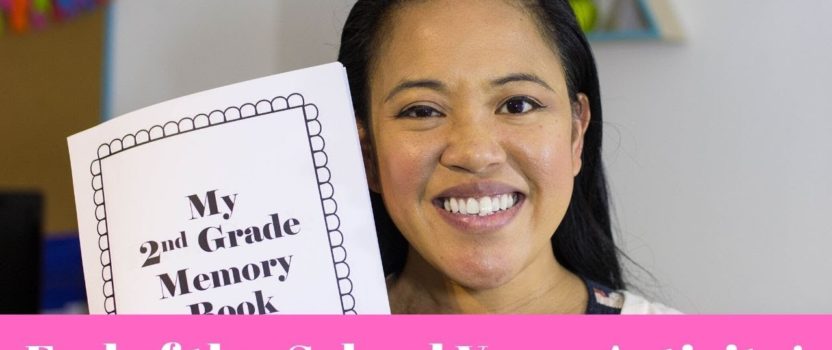 End of the Year Memory Book Kindergarten and First grade