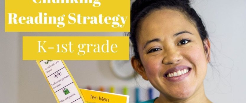 Teaching chunking reading strategy