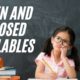 Teaching Open and Closed Syllables